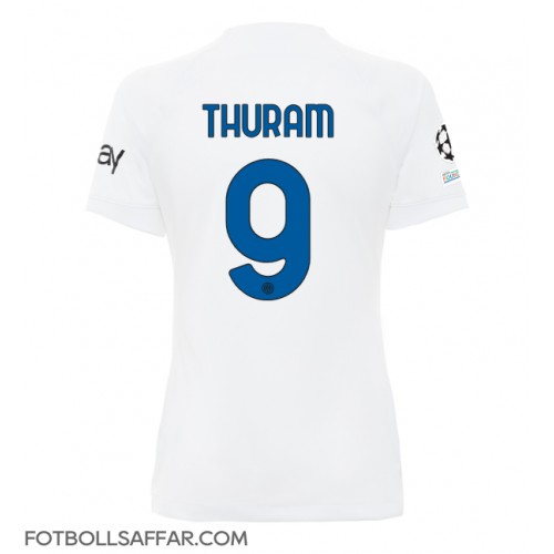 Inter Milan Marcus Thuram #9 Bortatröja Dam 2023-24 Kortärmad